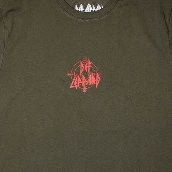 Def Leppard Mini Target Logo T Shirt
