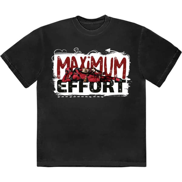 Deadpool Maximum Effort T Shirt