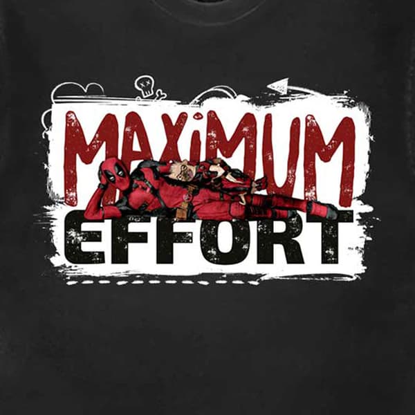 Deadpool Maximum Effort T Shirt