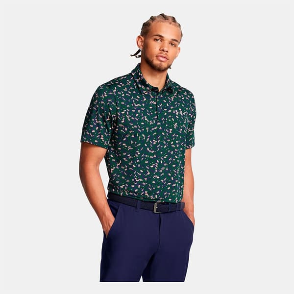 Under Armour Golf Playoff 3.0 Printed Lyhythihainen Pikeepaita 2XL / Regular