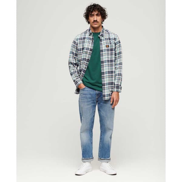 Superdry Classic Vintage Logo Heritage Lyhythihainen T-paita Vihreä 2XL Mies