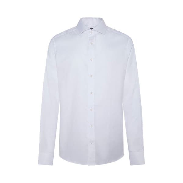 Hackett Royal Oxford Bc Skjorta Med Långa ärmar Vit M Man