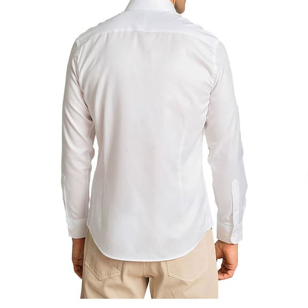 Hackett Royal Oxford Bc Skjorta Med Långa ärmar Vit M Man