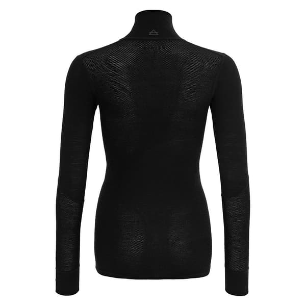 Devold Of Norway Wool Mesh 190 Halv Lynlås Langærmet T-shirt  M Kvinde