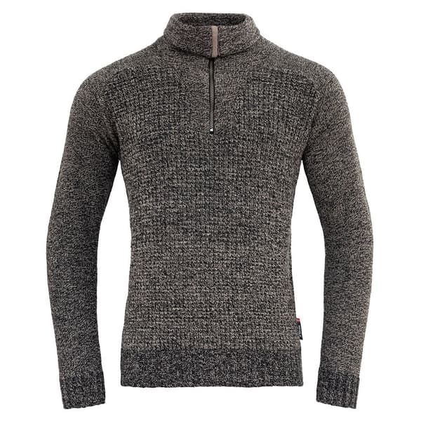 Devold Of Norway Bispen Wool Halv Lynlås Langærmet T-shirt  XS Mand