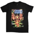 Miniatyrbillede 3 af 4: Marvel - Iron Man Fist Comic Cover Uni Bl T-Shirt