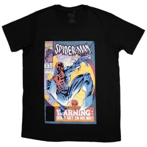 Marvel - Spider-Man Warning Cover Bl T-Shirt L