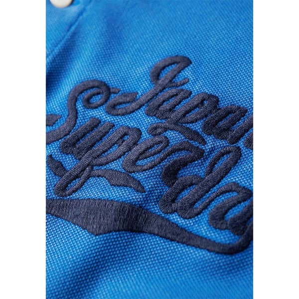 Superdry Vintage Superstate Lyhythihainen Pikeepaita Sininen S Mies