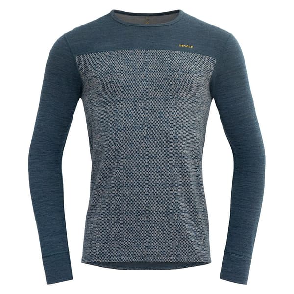 Devold Of Norway Kvitegga Merino 230 T-shirt Med Lange ærmer Grå M Mand
