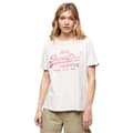 Miniatyrbild 1 av 6: Superdry Metallic Vl Relaxed T-shirt Med Korta ärmar Vit M Kvinna