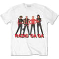 Miniatyrbillede 2 af 4: Queen - Radio Ga Ga Uni Wht T-Shirt