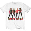 Miniatyrbillede 1 af 4: Queen - Radio Ga Ga Uni Wht T-Shirt