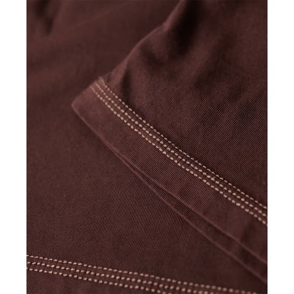 Superdry Contrast Stitch Pocket T-shirt Med Korta ärmar Brun 2XL Man