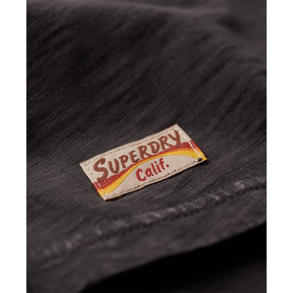 Superdry Cali Sticker Fitted T-shirt Med Korta ärmar Brun M Kvinna