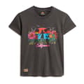 Miniatyrbild 2 av 7: Superdry Cali Sticker Fitted T-shirt Med Korta ärmar Brun M Kvinna