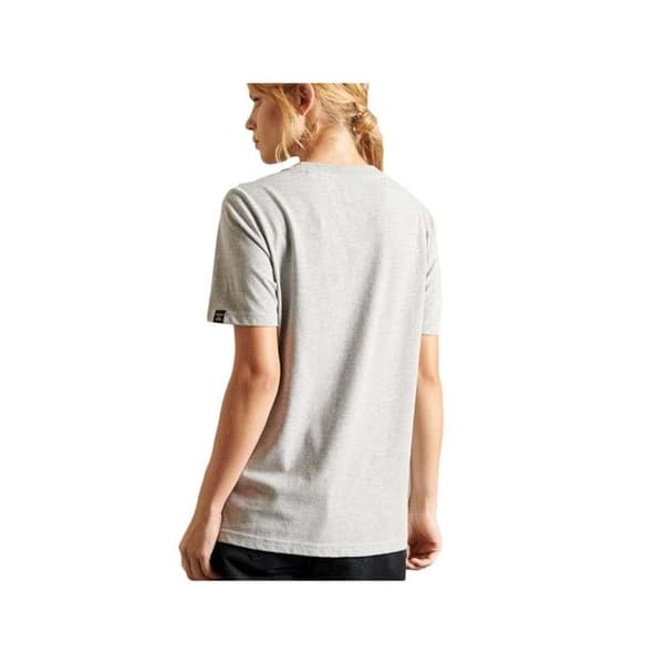 T-shirt - Superdry - Dam - Grå - Bomull - Korta ärmar