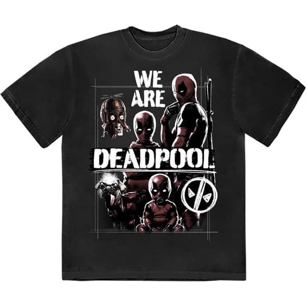 Marvel Comics Unisex T-Shirt: Deadpool We Are Deadpool (Large)