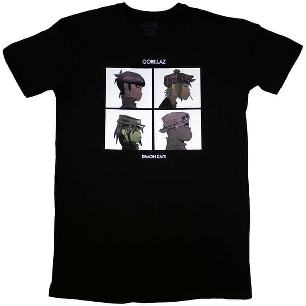 Gorillaz Ladies T-Shirt Dress: Demon Days (XX-Large)