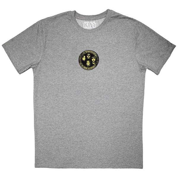 KISS Unisex T-Shirt: Mini Hailing From NYC Logo (X-Large)