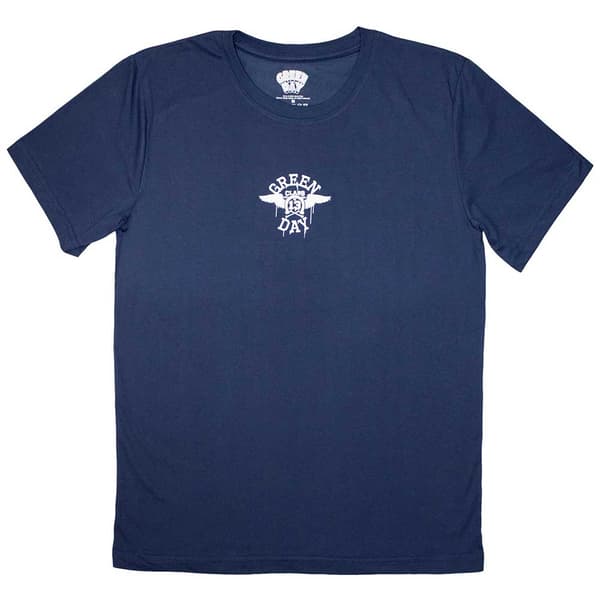 Green Day Unisex T-Shirt: Mini Wings (X-Large)