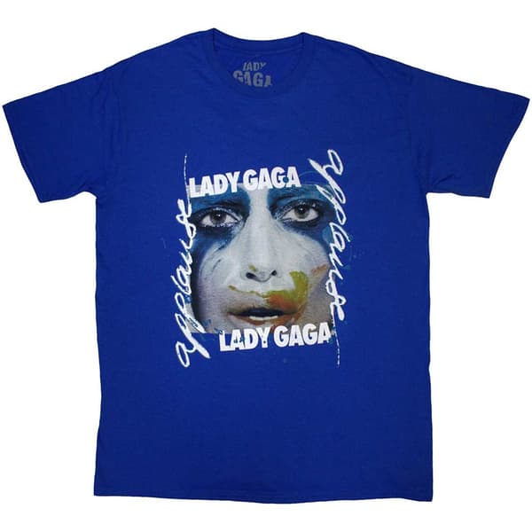 Lady Gaga Unisex T-Shirt: Artpop Facepaint (Medium)