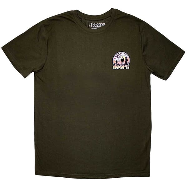 The Doors Unisex T-Shirt: Mini Sunrise (Large)