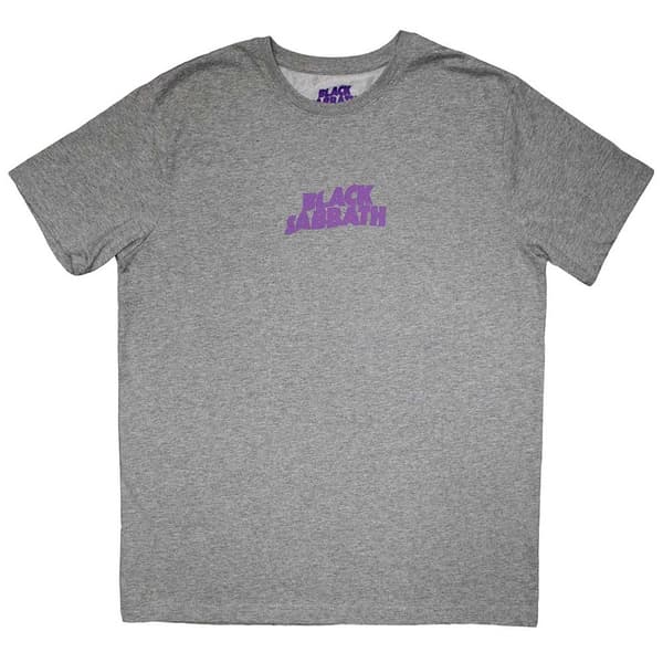 Black Sabbath Unisex T-Shirt: Mini Wavy Logo (Small)
