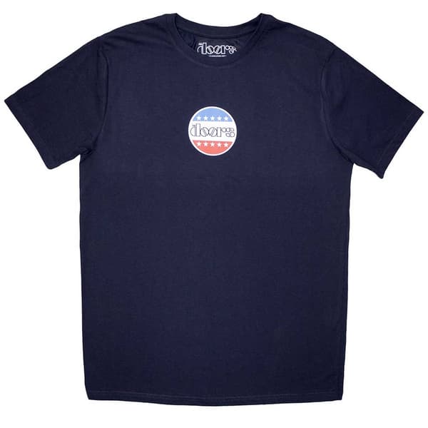 The Doors Unisex T-Shirt: Mini Stars Logo (Small)