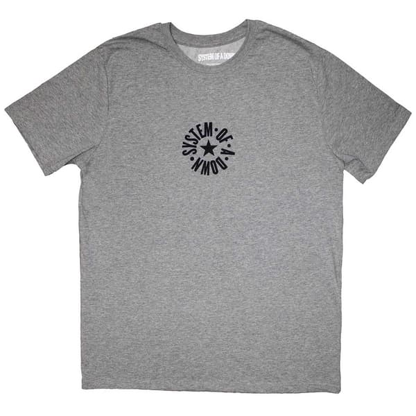 System Of A Down Unisex T-Shirt: Mini Circle Logo (Medium)
