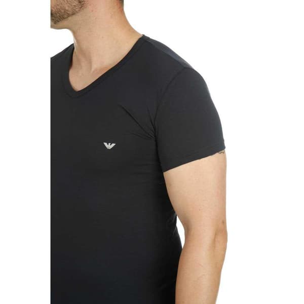 Emporio Armani 111512 Cc717 Lyhythihainen V-aukkoinen T-paita Harmaa L Mies