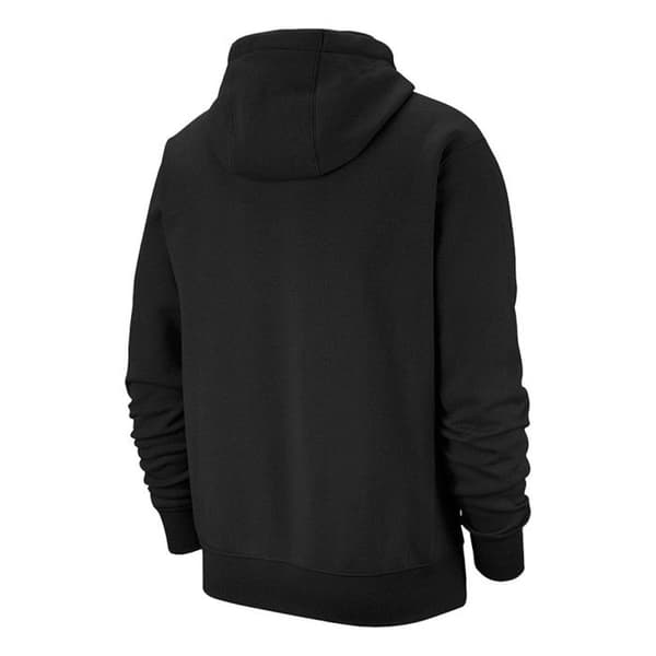 Sweatshirt - NIKE - Sportswear Club Fleece - Med huva - Långa ärmar - Svart