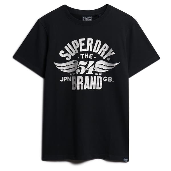 Superdry Reworked Classics Graphic T-shirt Med Korta ärmar Svart XL Man