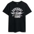 Miniatyrbild 2 av 4: Superdry Reworked Classics Graphic T-shirt Med Korta ärmar Svart XL Man