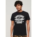 Miniatyrbild 1 av 4: Superdry Reworked Classics Graphic T-shirt Med Korta ärmar Svart XL Man
