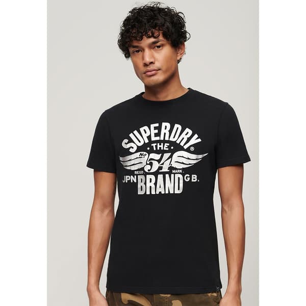 Superdry Reworked Classics Graphic T-shirt Med Korta ärmar Svart XL Man