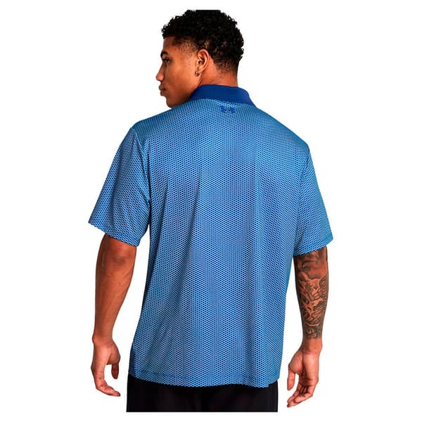 Under Armour Golf Perf 3.0 Printed Kortärmad Polotröja  L / Regular