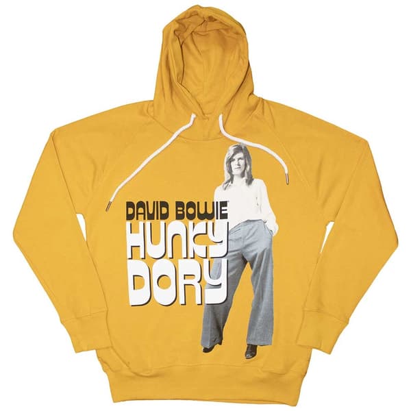 David Bowie Unisex Pullover Hoodie: Hunky Dory 2 (Medium)