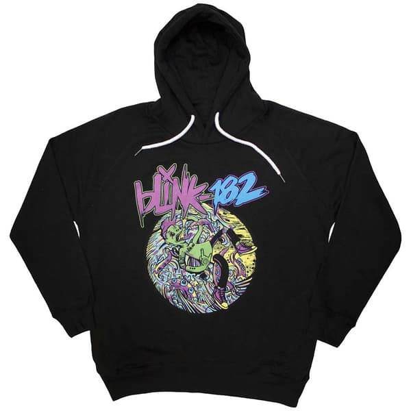 Blink-182 Unisex Pullover Hoodie: Overboard Event (X-Small)