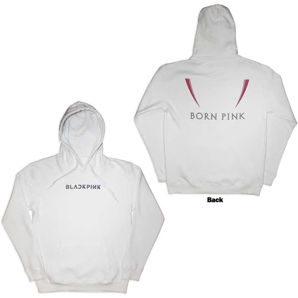 BlackPink Unisex Pullover Hoodie: Born Pink (Back Print) (XX-Large)