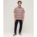 Miniatyrbild 3 av 6: Superdry Relaxed Fit Stripe T-shirt Med Korta ärmar Orange L Man