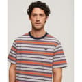 Miniatyrbild 4 av 6: Superdry Relaxed Fit Stripe T-shirt Med Korta ärmar Orange L Man
