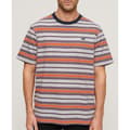 Miniatyrbild 1 av 6: Superdry Relaxed Fit Stripe T-shirt Med Korta ärmar Orange L Man