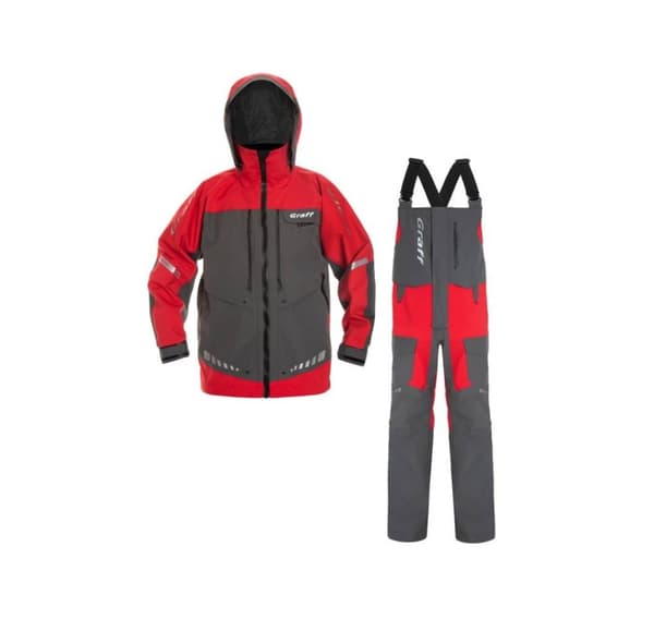 Fishing set Graff 631-B-1 XL/176 red/grey