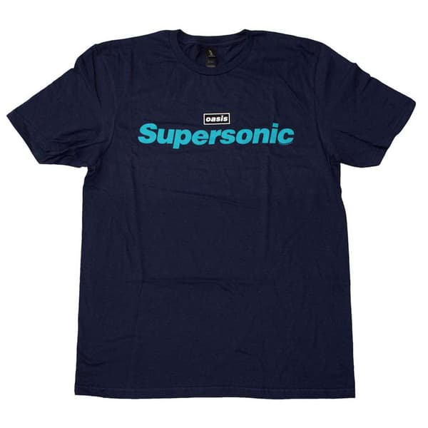 Oasis Supersonic Title Colour T Shirt
