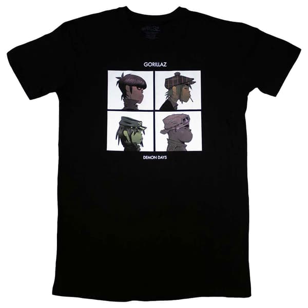 Gorillaz Demon Days T Shirt Dress
