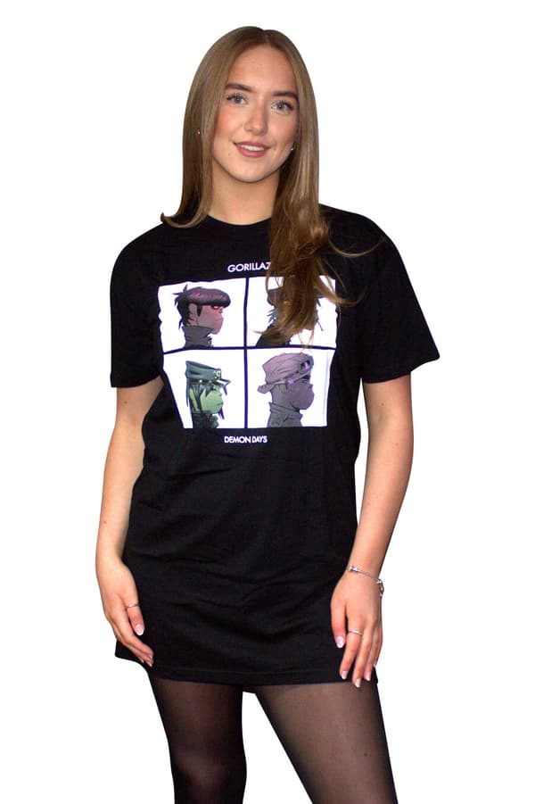 Gorillaz Demon Days T Shirt Dress