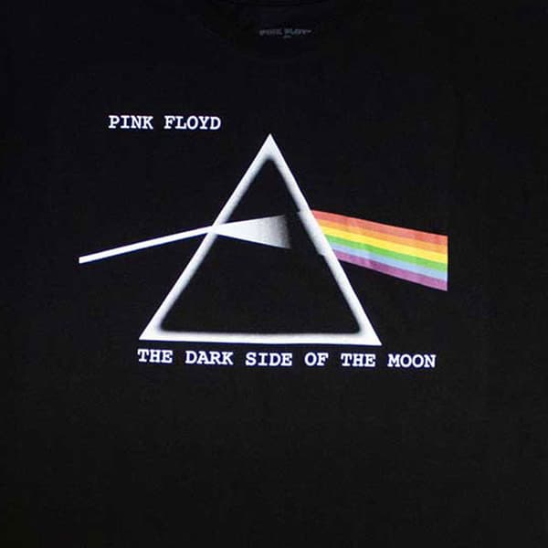 Pink Floyd Dark Side Of The Moon Courier T Shirt Dress