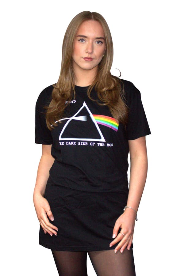 Pink Floyd Dark Side Of The Moon Courier T Shirt Dress