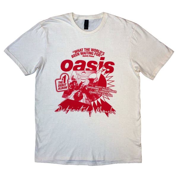 Oasis What The Worlds Been Waiting For T Shirt