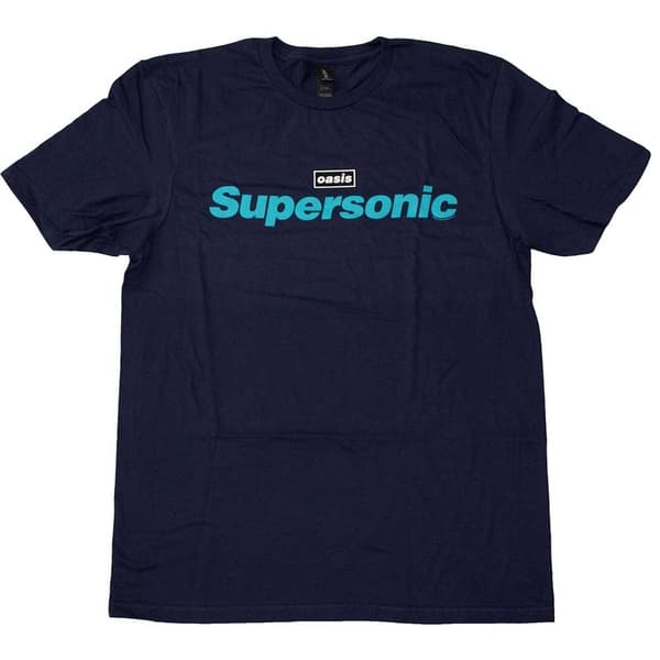 Oasis Unisex T-Shirt: Supersonic Title Colour (Medium)